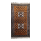 Handmade antique Afghan Baluch rug 107cm x 189cm, 1920s