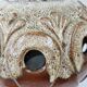 Vintage 60-70's sun lamp ceramic fat lava style functional