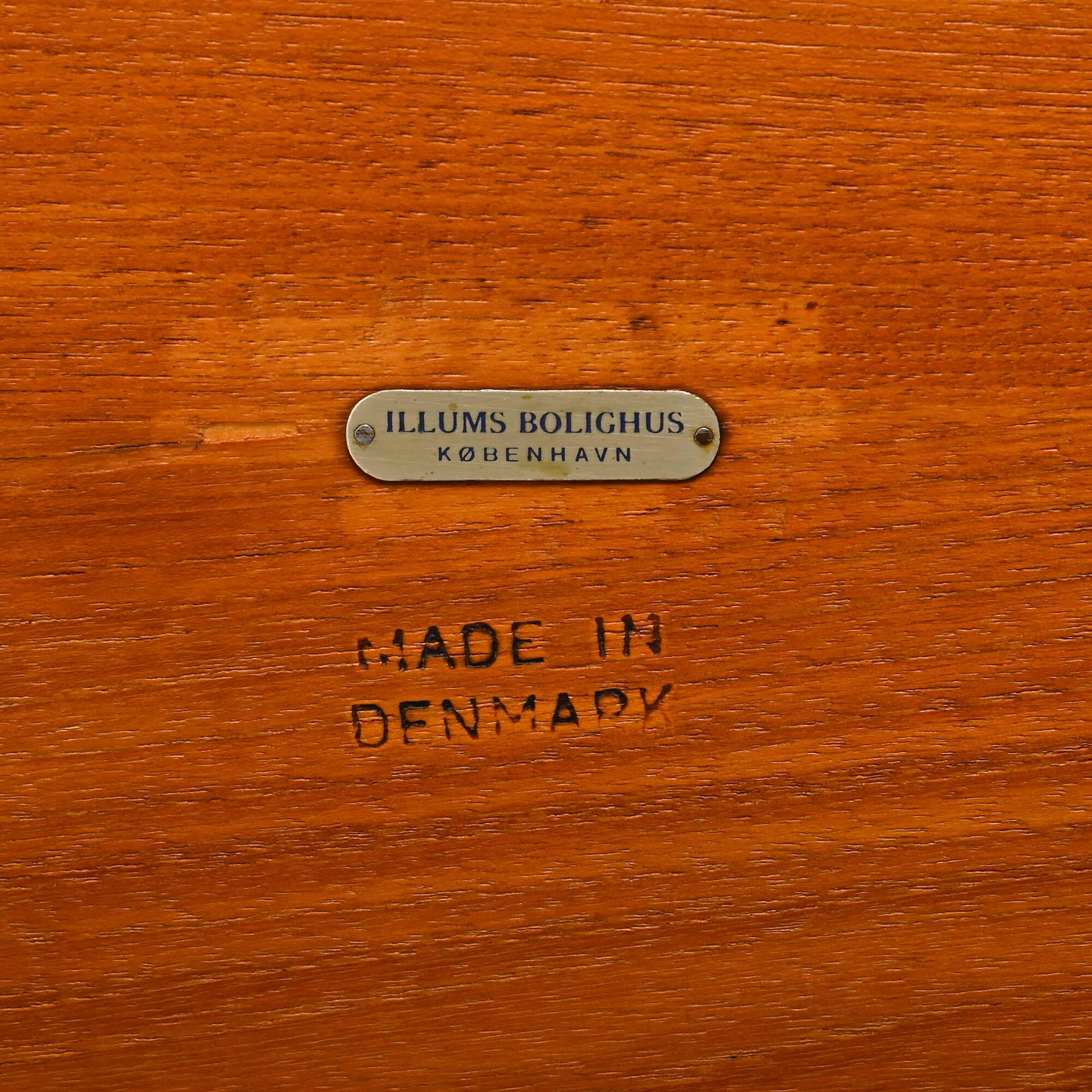 Hans J. Wegner AT-45 Trolley en teck pour Andreas Tuck et Illums Bolighus