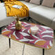 Vintage coffee table legs compass