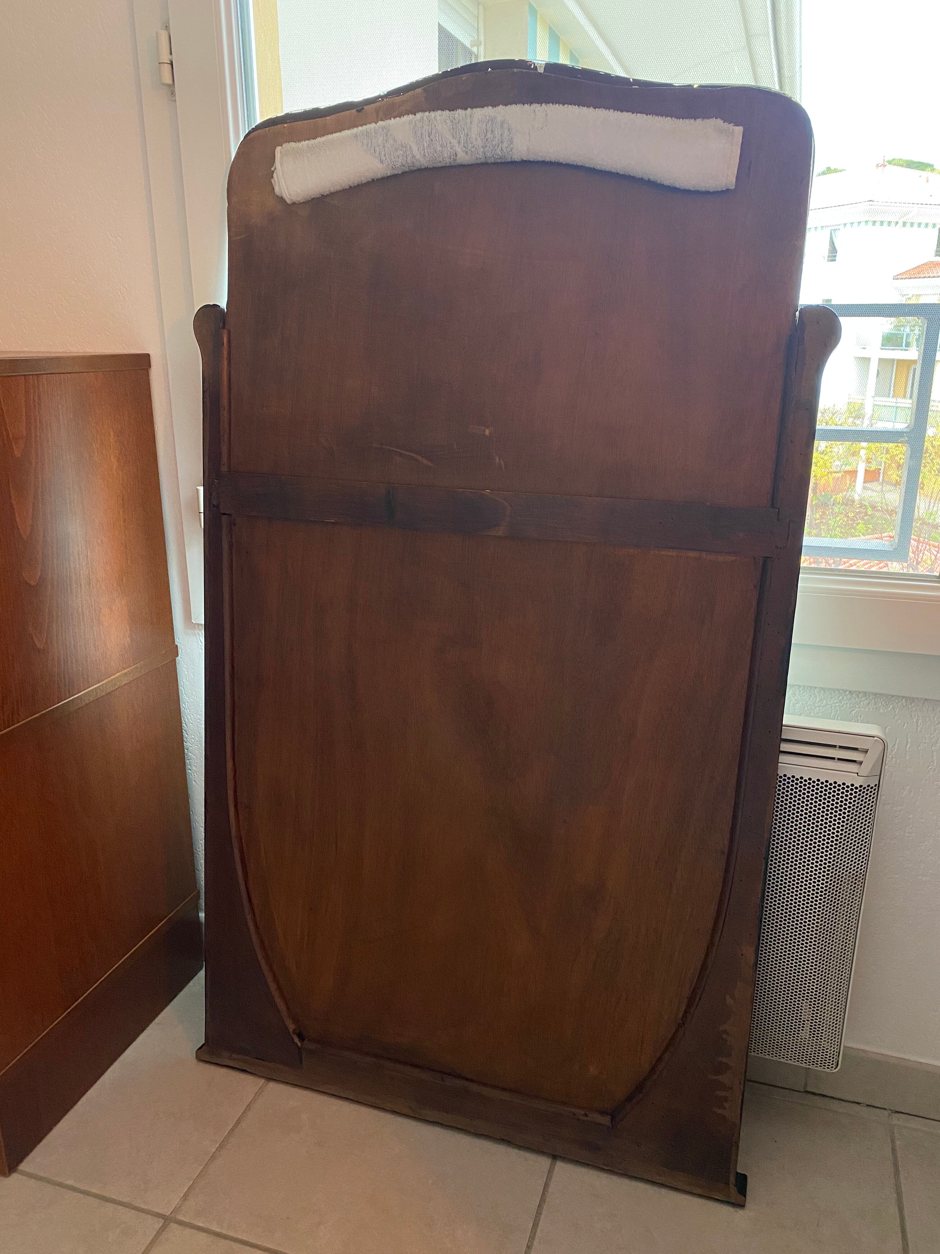 Black Art Deco mirror