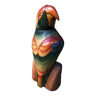wooden parrot