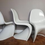 3 S chairs by Verner Panton for Hermann Miller 1977