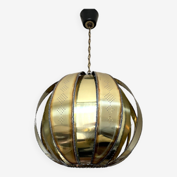 Danish brutalist pendant lamp by Holm Sorensen