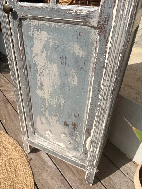 Petite armoire vitrée vintage « Simone »
