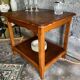 Vintage Napoleon III sideboard in solid oak.