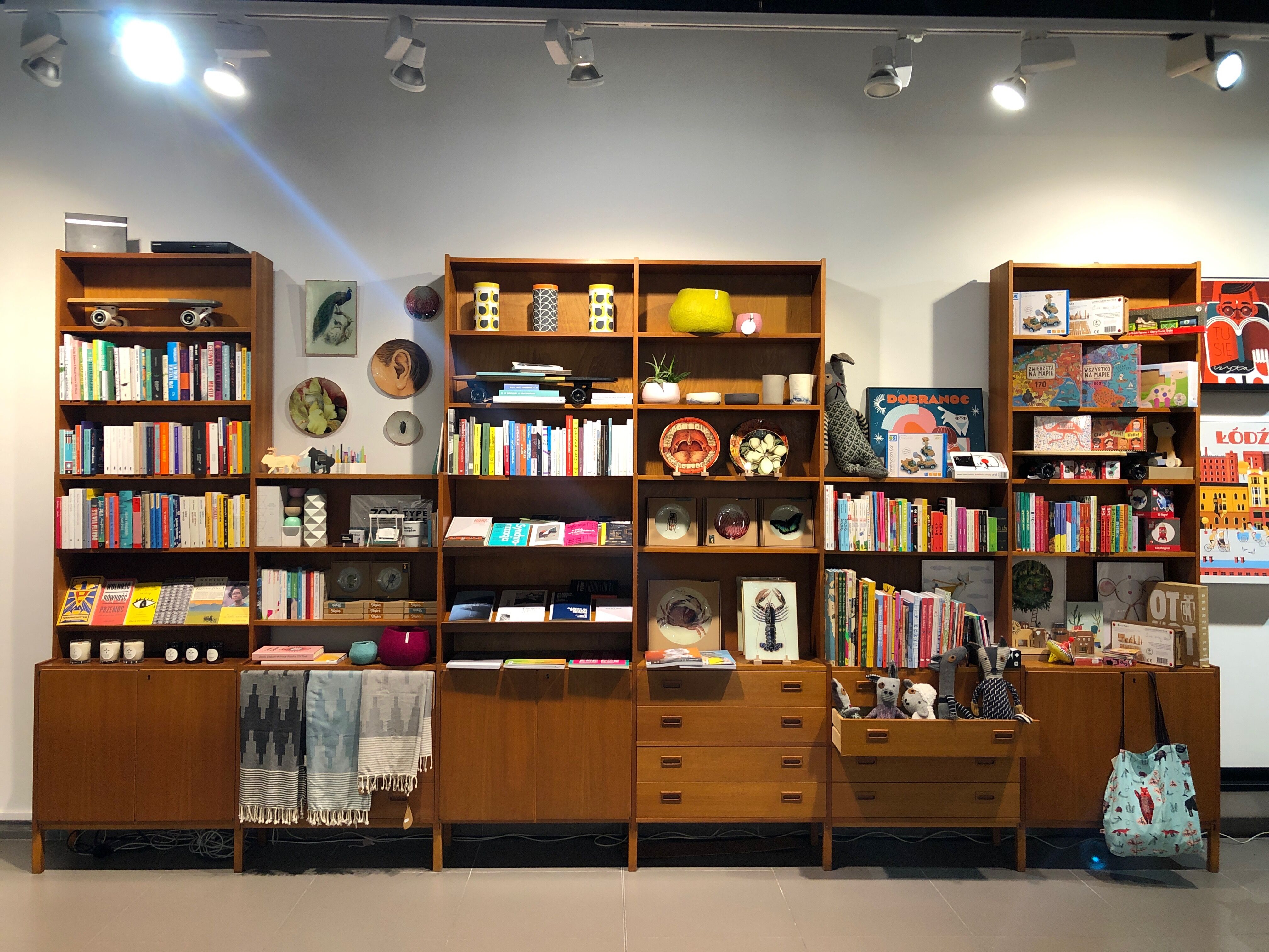 Danish large modular teak shelving unit bookcase, 70s