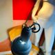 Pair of articulated industrial lamps 1950
