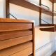 Scandinavian teak wall system "Royal system" Poul Cadovius