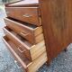 Vintage 50s Chest of Drawers with Compass Legs