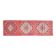 1970s Pink Turkish Handmade Vintage Oushak Wool Runner 84x269