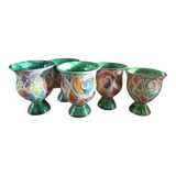 5 tasses, mugs en céramique