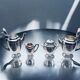 Art Deco Tea/Coffee Service Rodolphe Reysec (Silver Plated Metal)