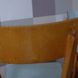 Baumann chairs in wood and formica