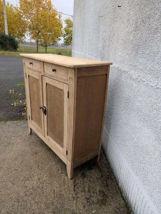 Buffet parisien en bois naturel