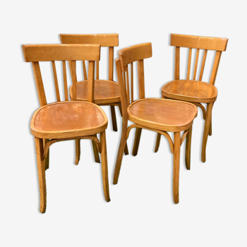 4 chaises bistrot Baumann