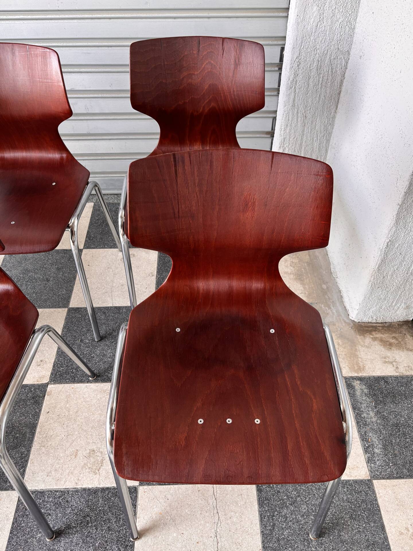 Lot de 10 chaises Pagholz