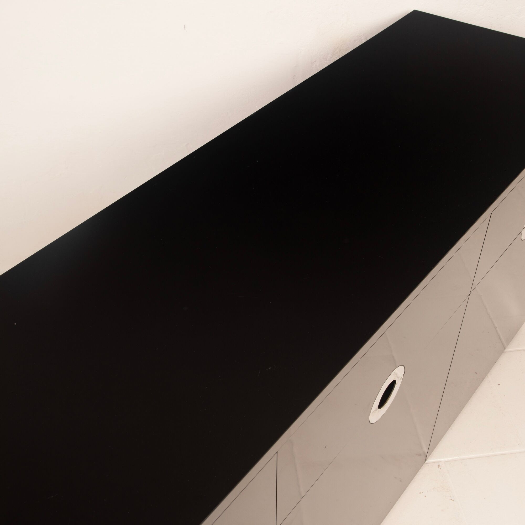 Willy Rizzo Alveo Sideboard for Mario Sabot, Italy 1970