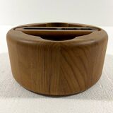 Teak nutcracker & bowl by Flemming Digsmed for Nissen Denmark 1960’s