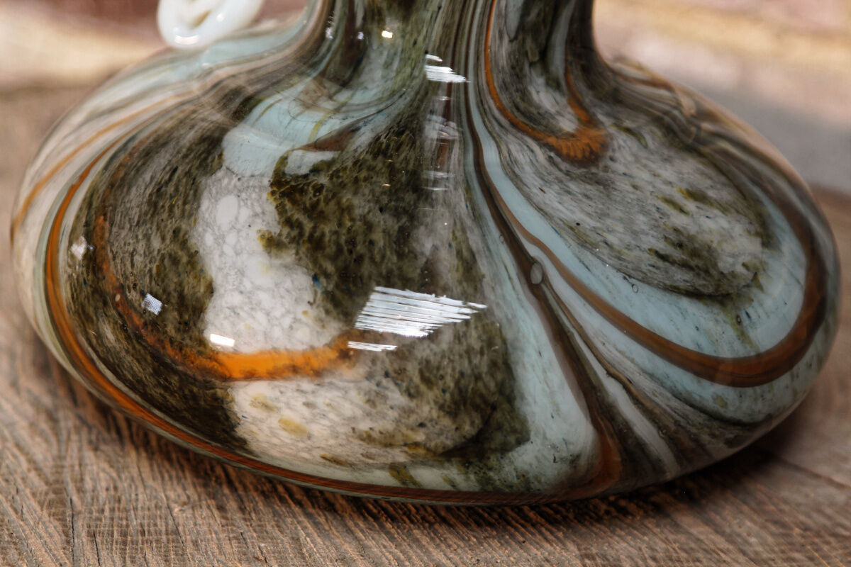 Broc à eau pichet en verre soufflé de Murano