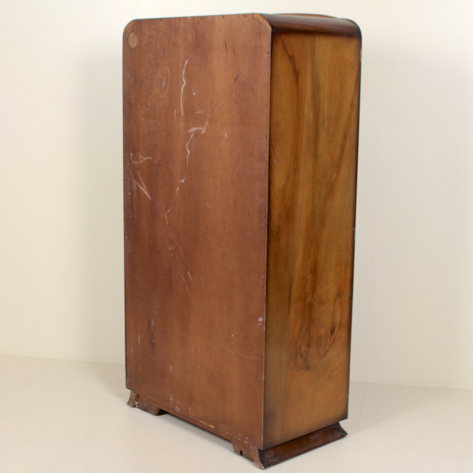 Wardrobe compactum Walnut art deco period