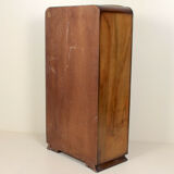 Wardrobe compactum Walnut art deco period