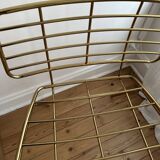 Fauteuil doré Mesh - Bloomingville