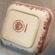 Plat carré en faience de villeroy boch , service burgenland