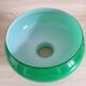 Green opaline lampshade