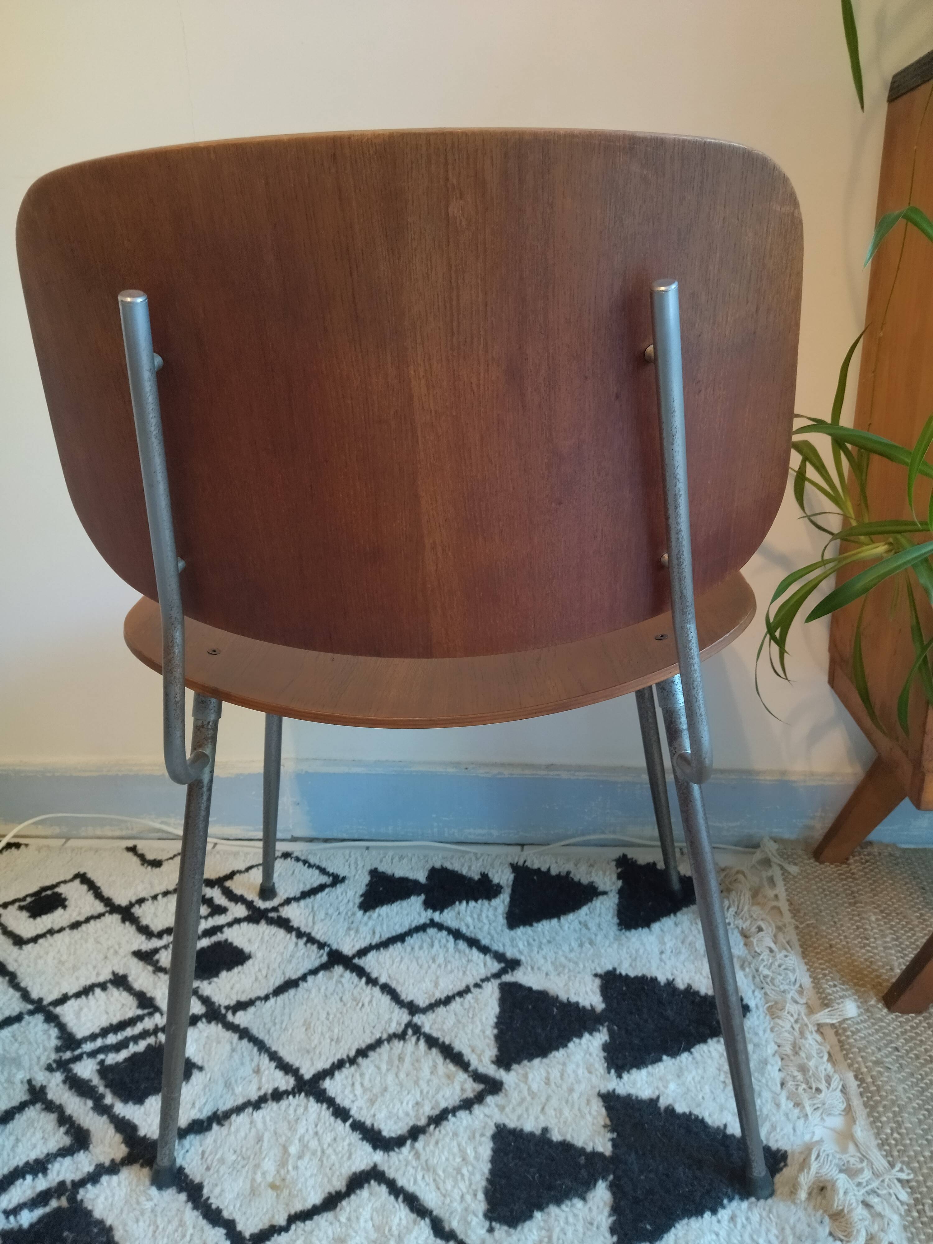 Chair model 3060 by Børge Mogensen for Søborg Møbelfabrik, Denmark 1953
