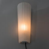 Glass wall lamp, europe, 1970s