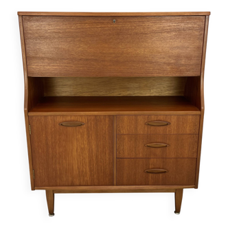 Vintage teak secretary from the 1960s by Jentique.
