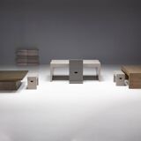 Bossche School Stools by Dom Hans van der Laan & Jan de Jong, Netherlands, 1970s