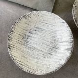 Ensemble assiettes et plats Bazas de Salins 1960