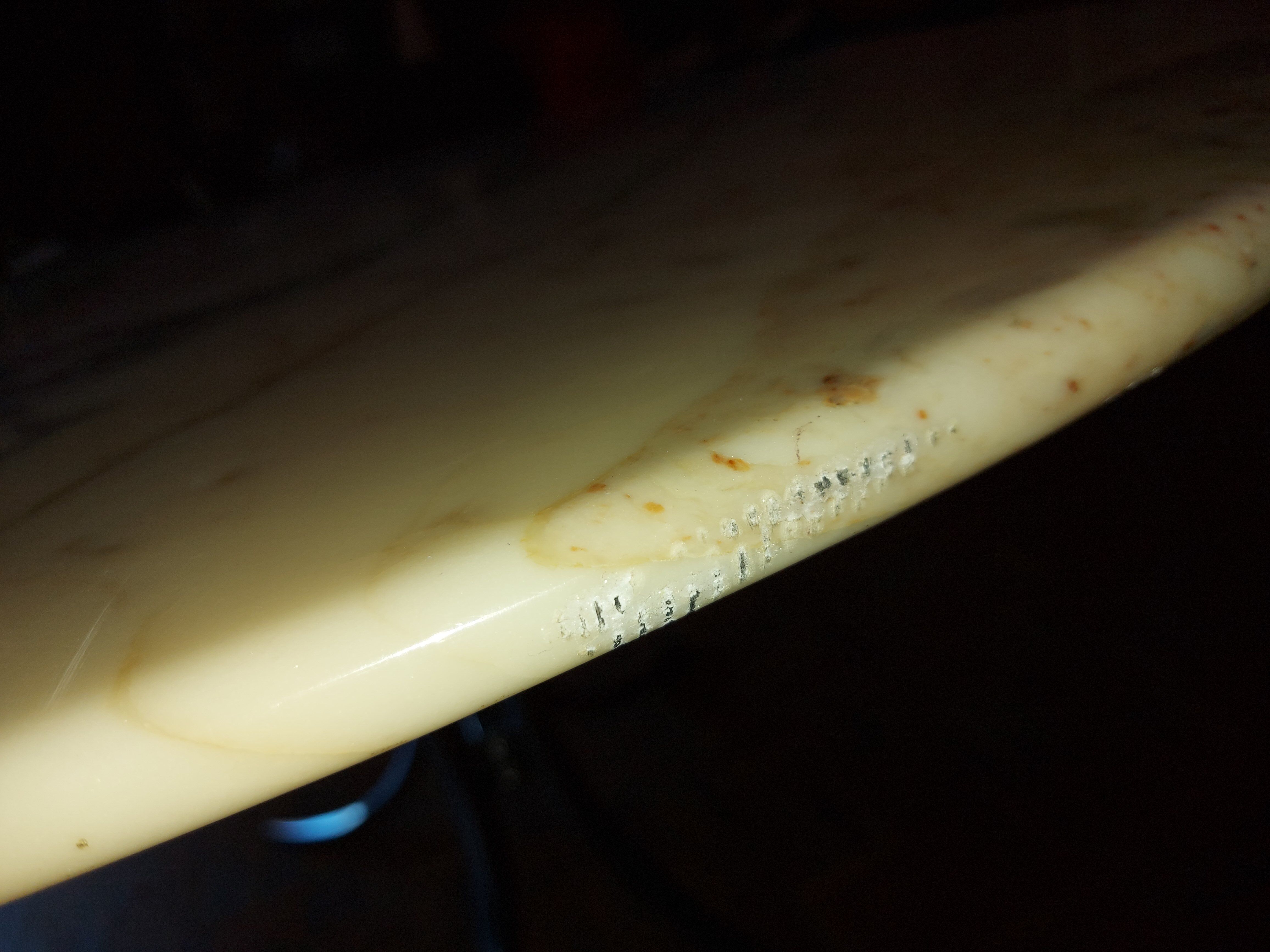 Large dining table in vintage marble 70'S Roche and Bobois
