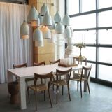 Porcelain bell suspension