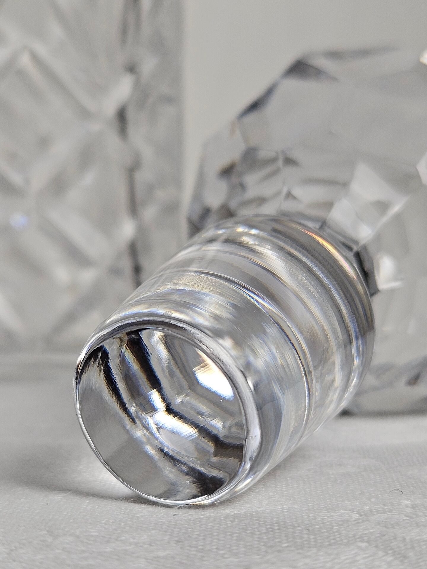 Carafe à whisky cristal Lancel Paris