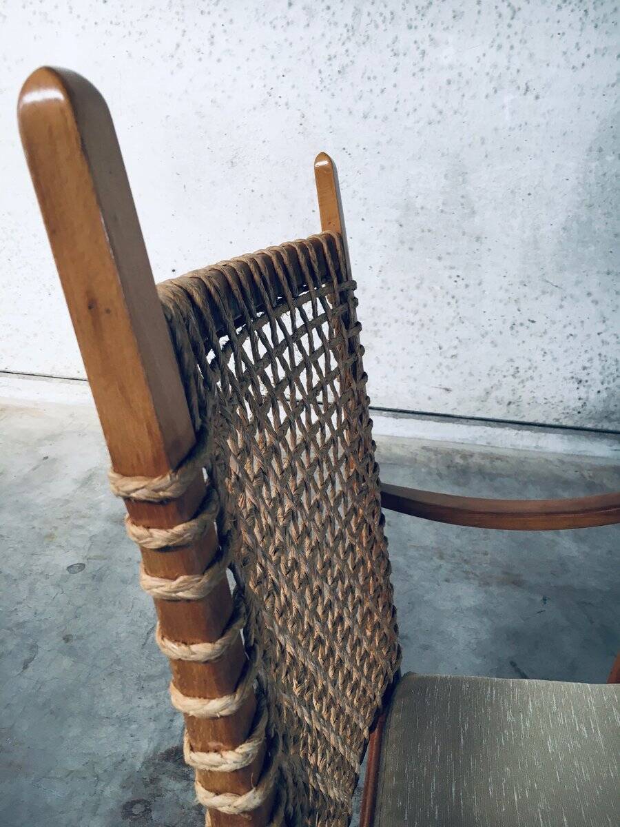 Modernist Easy Chair attributed to Bas van Pelt, Netherlands, 1930s