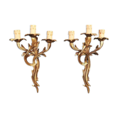 Pair of Louis XV-style wall light
