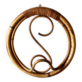 Coat rack in rattan by Franco Albini 1960