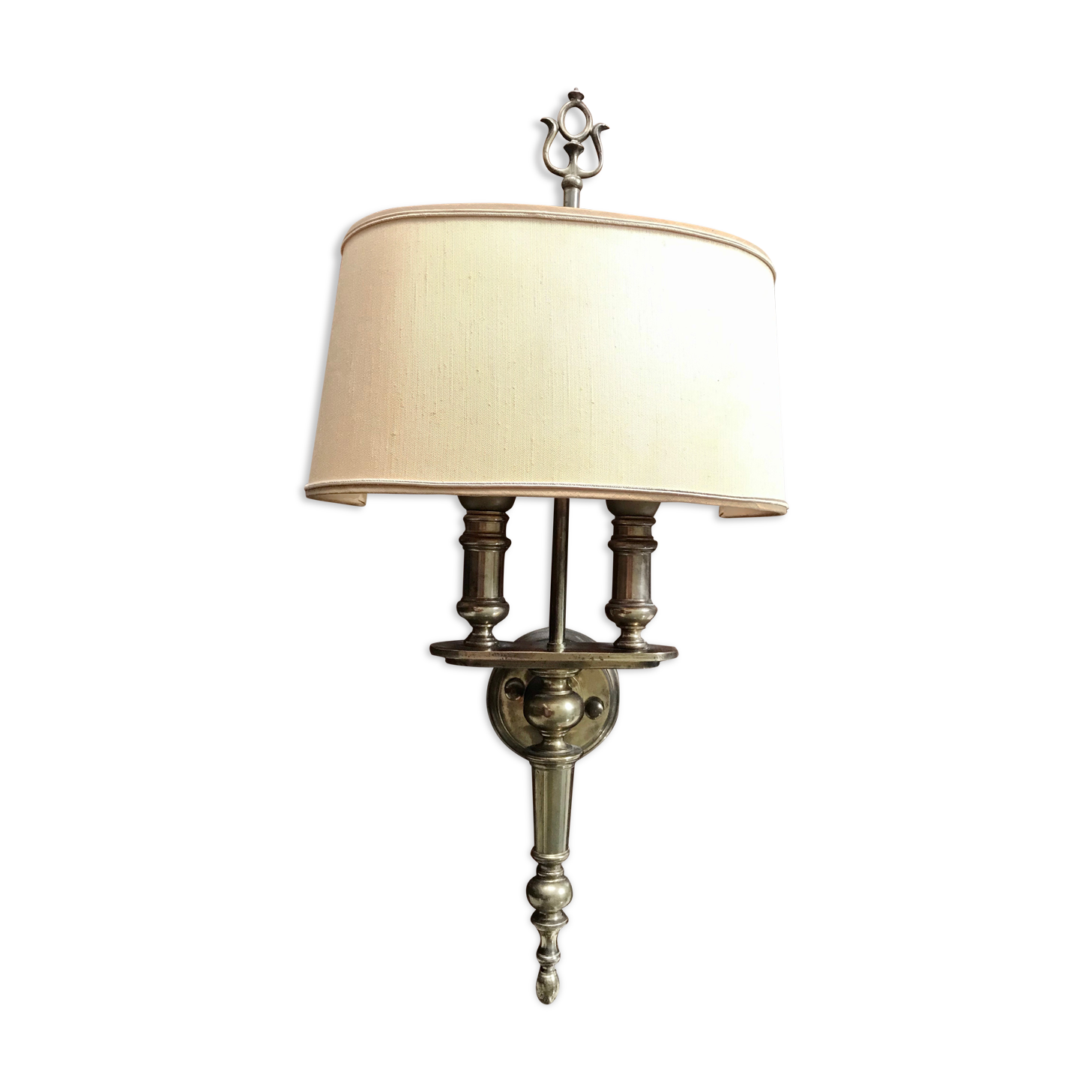 Vintage brass sconce