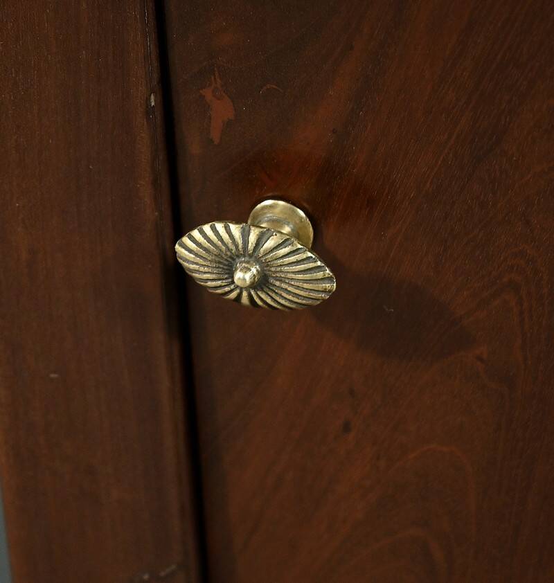Small Mahogany Cabinet, Empire Period – Early 19th Century