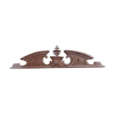 Shabby chic patina pediment