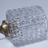 semi-crystal suspension with diamond motif design from the 1960s