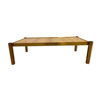 Elm magnifying glass coffee table