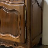 openwork Provençal credenza in walnut of the eighteenth century