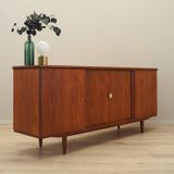 Buffet en teck, design danois, années 1970, fabriqué au Danemark