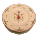 Flat earthenware Saint Amand style French Revolution A ça ira titled Constitution