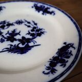 Large Bouquet Plate BOCH Brothers KERAMIS CLASS 1855