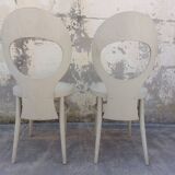 Pair of baumann chairs seagull model